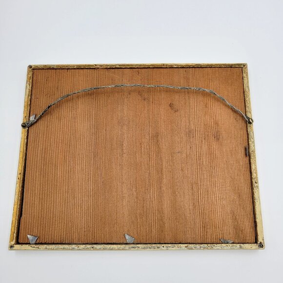 Vintage Metal Picture Frame Nature’s Solitude Photo Read - Picture 6 of 8